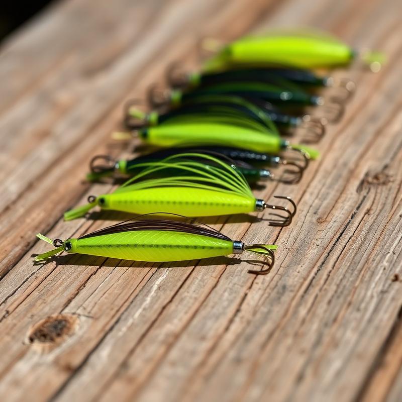 Handmade jig fishing lures by Summit Tire & Auto
